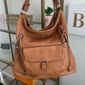 Banana Republic leather shoulder bag